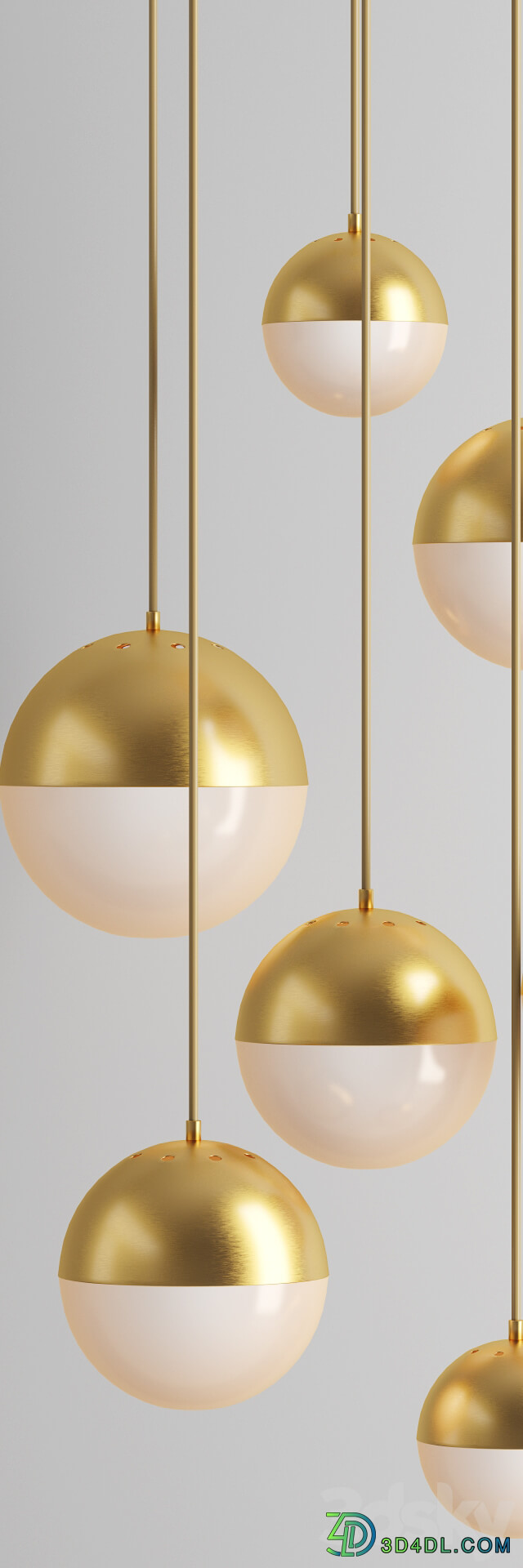 CEDAR MOSS GLOBE pendant lighting Pendant light 3D Models
