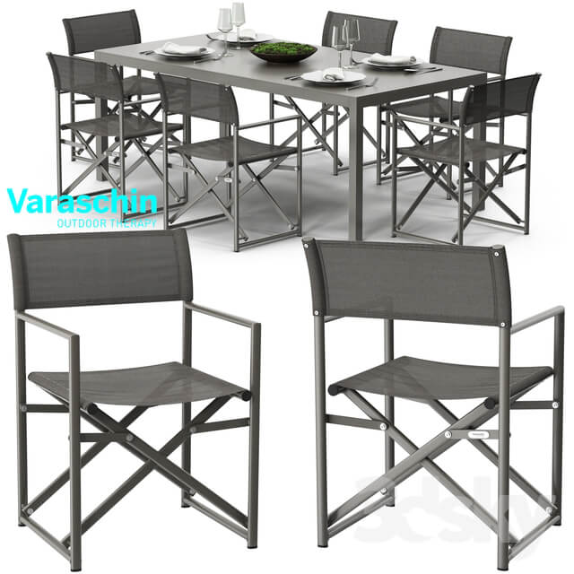 Table Chair Varaschin VICTOR movie director chair
