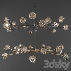 BOULE DE CRISTAL ROUND CHANDELIER Pendant light 3D Models 