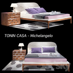 Bed Tonin Casa Michelangelo Bed 