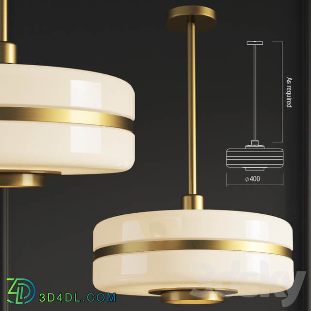 Masina Pendant Lamp Bertfrank Pendant light 3D Models