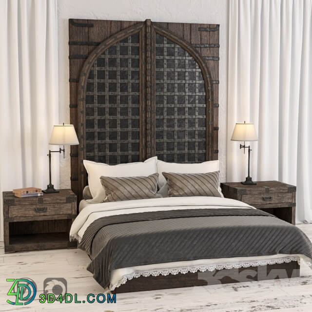 Bed BED RH INDIAN FORTRESS