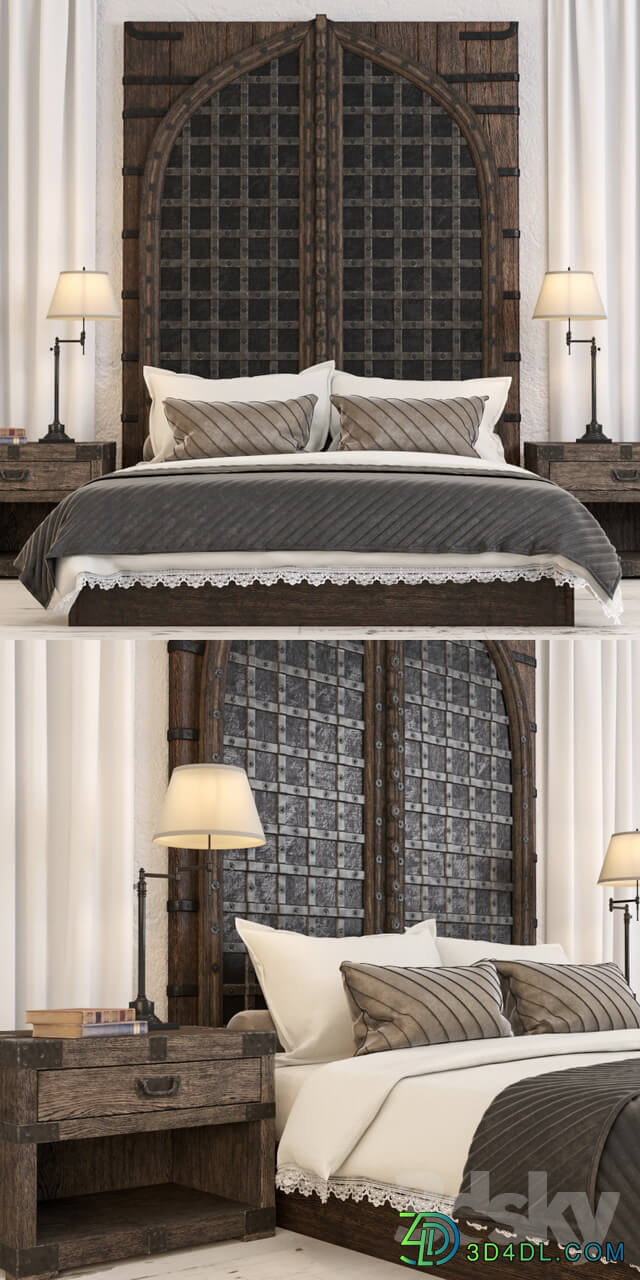 Bed BED RH INDIAN FORTRESS