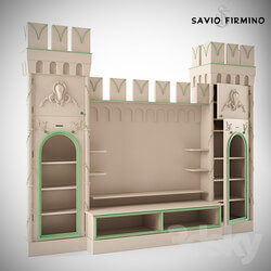 Children 39 s furniture quot Castle quot Savio Firmino. TV wall 