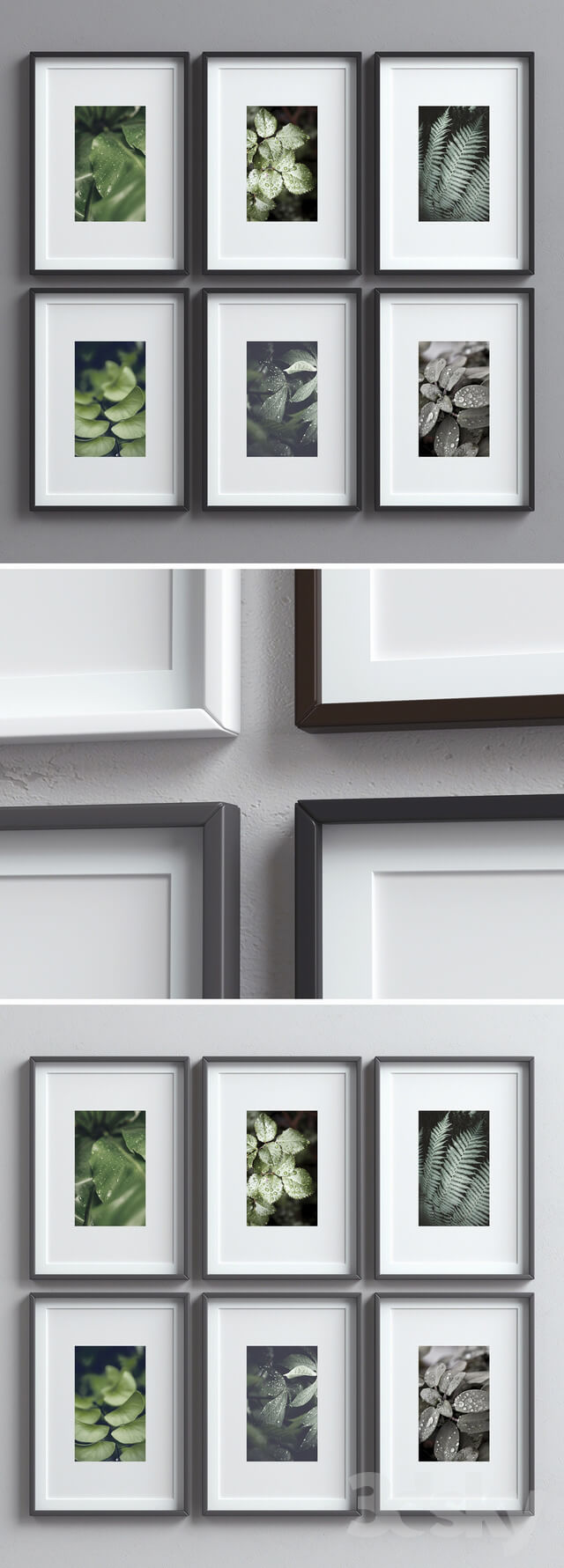 Picture Frames Set 8