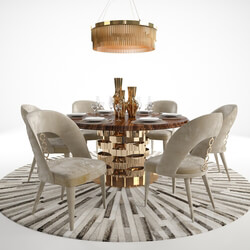 Table Chair Inedito Milano Liza Apollo 