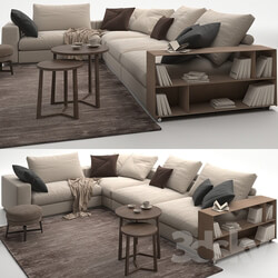 Sofa Flexform Groundpiece 