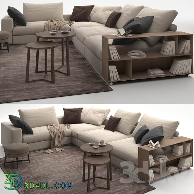 Sofa Flexform Groundpiece