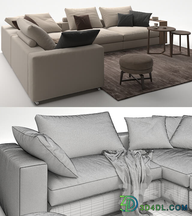 Sofa Flexform Groundpiece