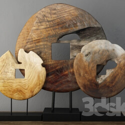 Other decorative objects Teak Wood Table Top Decoration 