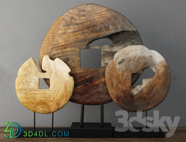 Other decorative objects Teak Wood Table Top Decoration