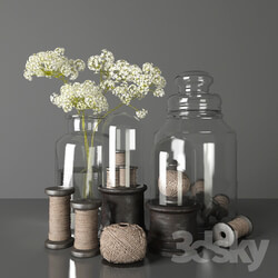Vintage decorative set 10 