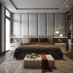 3D BedRoom Interior by Phan Vu Manh 