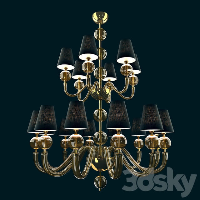 Vermont 18 Pendant light 3D Models