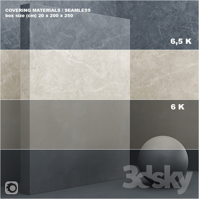 Miscellaneous Material seamless coating marble plaster set 41