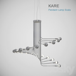 KARE Pendant Lamp Scala Pendant light 3D Models 