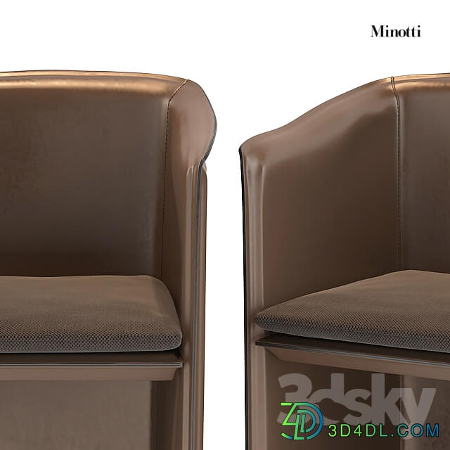 Table Chair minotti case hair van dyck table