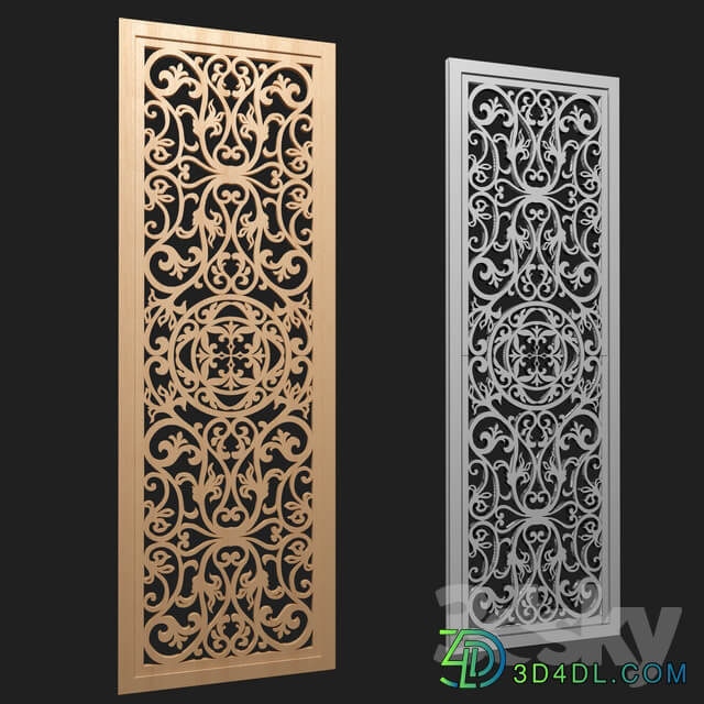 decorative panel partition