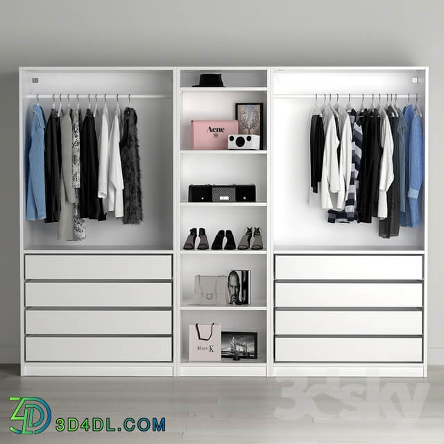 Wardrobe Display cabinets for perevalivka