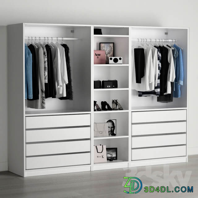 Wardrobe Display cabinets for perevalivka