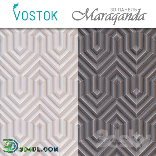 Other decorative objects 3D panel Marakanda