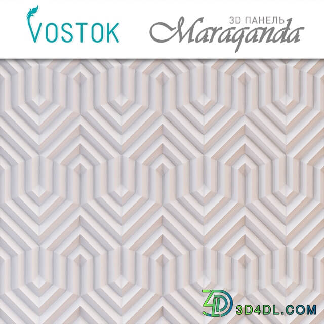 Other decorative objects 3D panel Marakanda