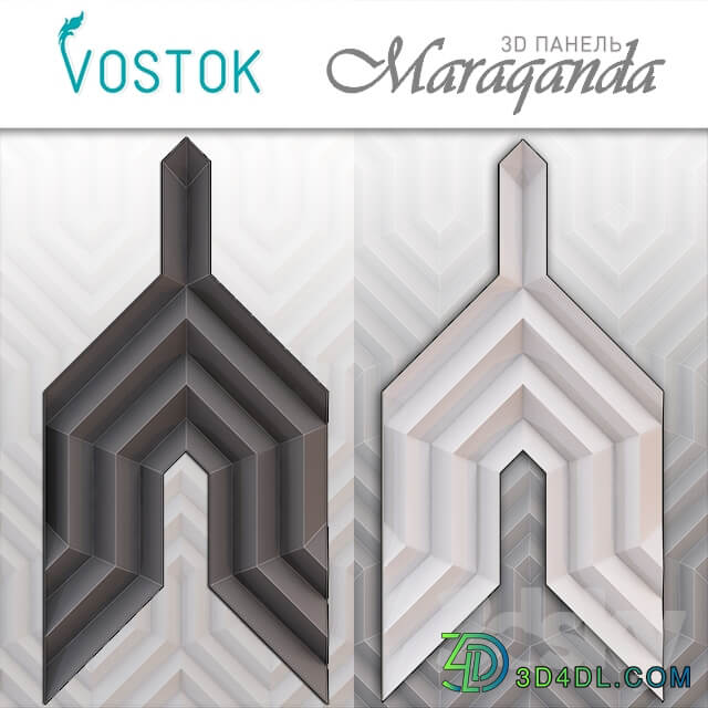Other decorative objects 3D panel Marakanda