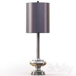 Uttermost Jelani Buffet Lamp Silver 