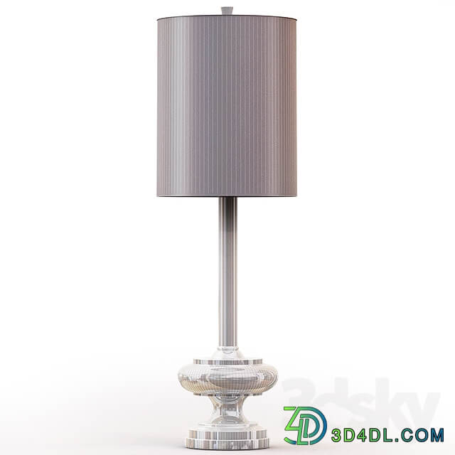 Uttermost Jelani Buffet Lamp Silver