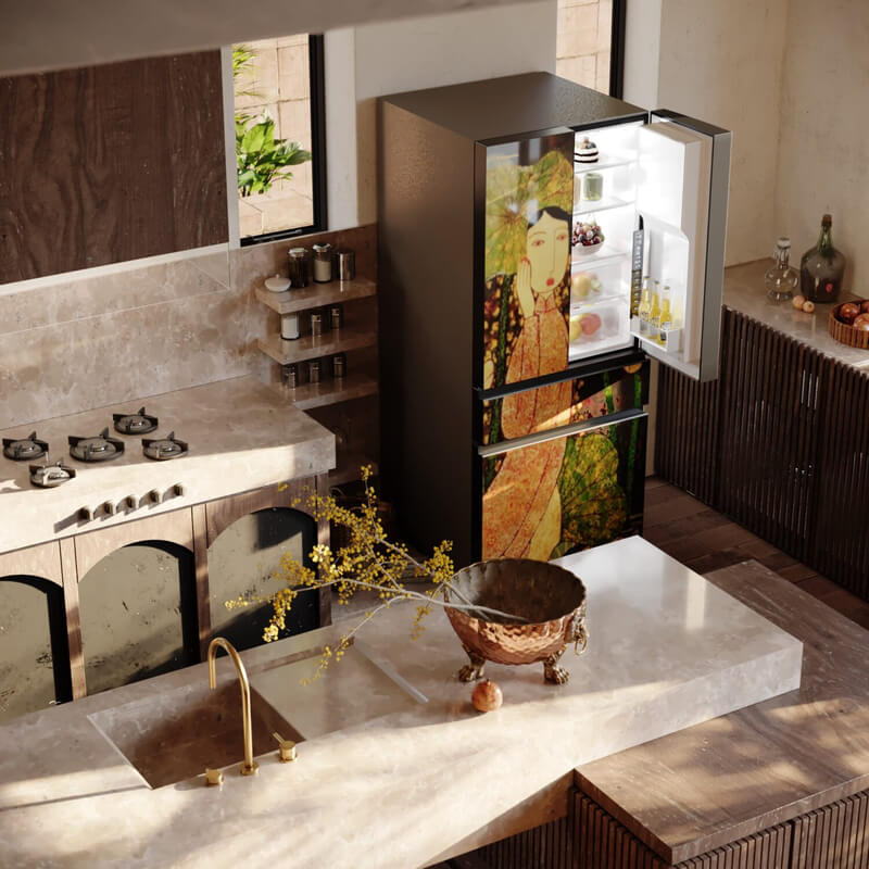  3D Interior Kitchen Room by Quoc Dang