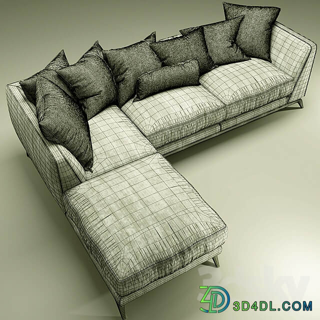 Sofa roche bobois edena modular