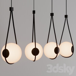 Corda lamp Pendant light 3D Models 