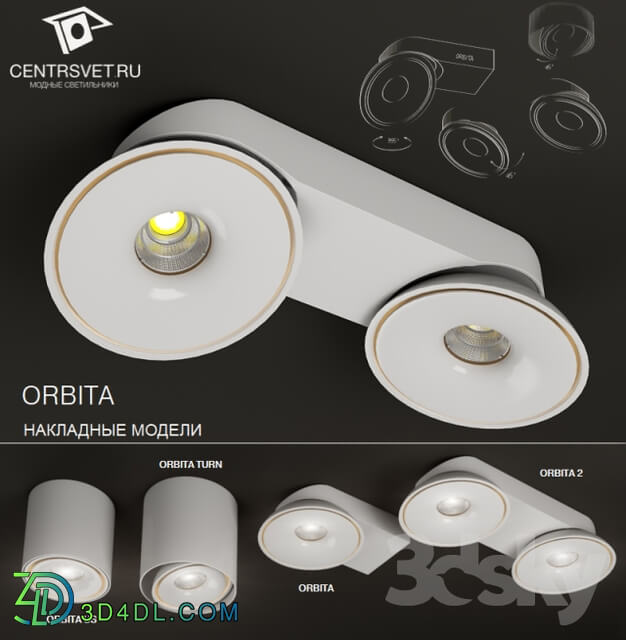 Orbita overhead lights