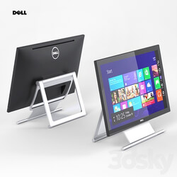 Dell 21.5 Touch Monitor PC other electronics 3D Models 
