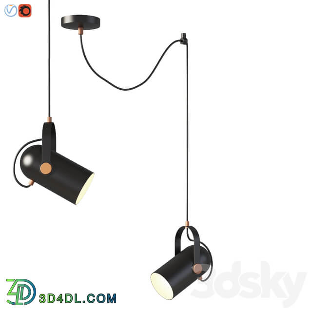 Fixture Favorite 2007 1P Ampolla Pendant light 3D Models