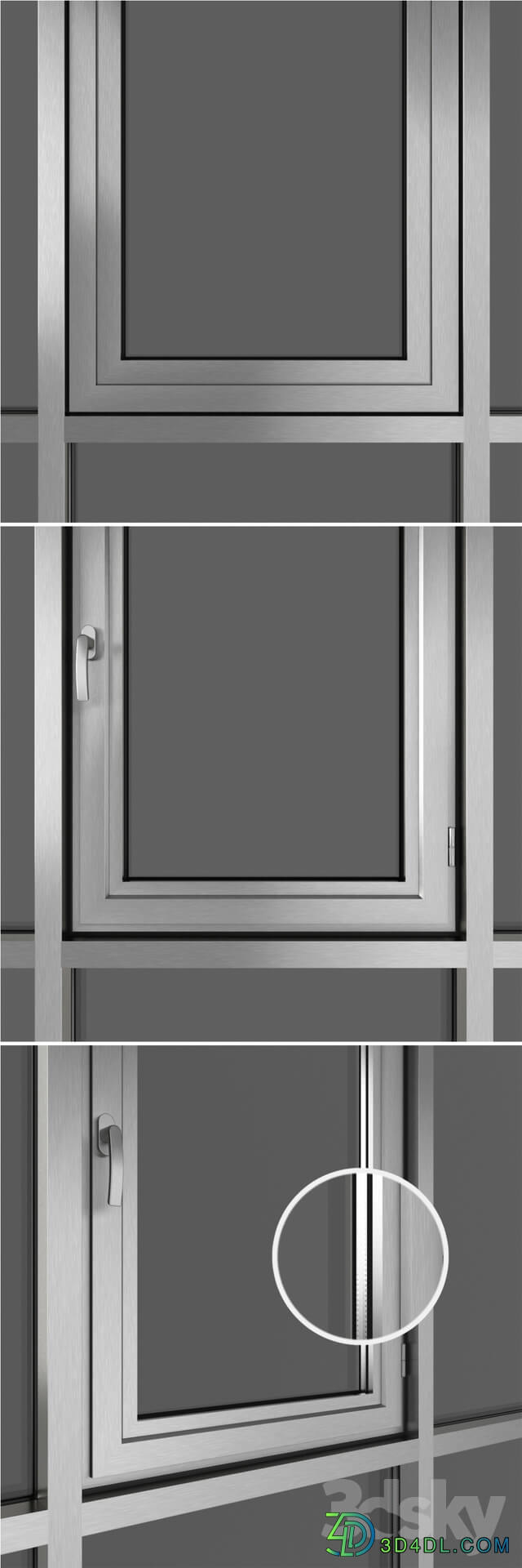Panoramic glazing