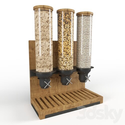 Cereal Dispencer Madera Cal Mil Other kitchen accessories 3D Models 