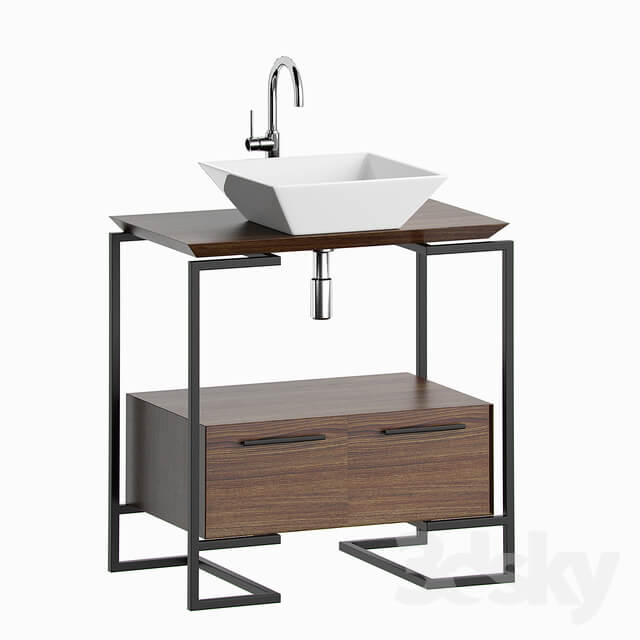 Cabinet with a sink in the bath MOBO ARIYA