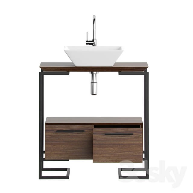 Cabinet with a sink in the bath MOBO ARIYA