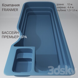 Prime pool spa Other 3D Models 