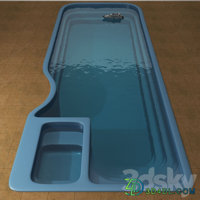 Prime pool spa Other 3D Models