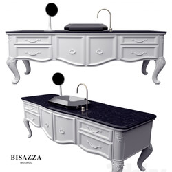 BISAZZA Wash basin Bagno 02 Serie Diamante MOSAICO luxury design octagonal washbasin 