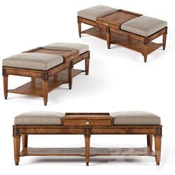 Sherrill Occasional Living Room Ottoman Cocktail Table 