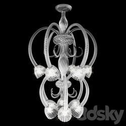 barovier toso quadri Pendant light 3D Models 