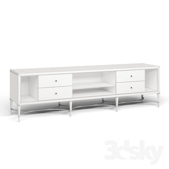 Sideboard Chest of drawer Cabinet for TV and for Mixed Media Caracole