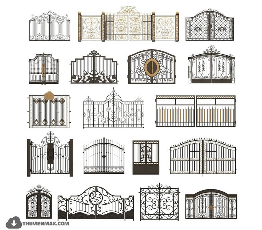 3D Model Gate 2 By Huy Hieu Lee