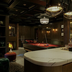  Entertainment Room Interior by Dat Le 