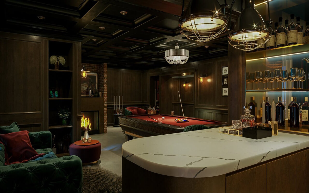  Entertainment Room Interior by Dat Le