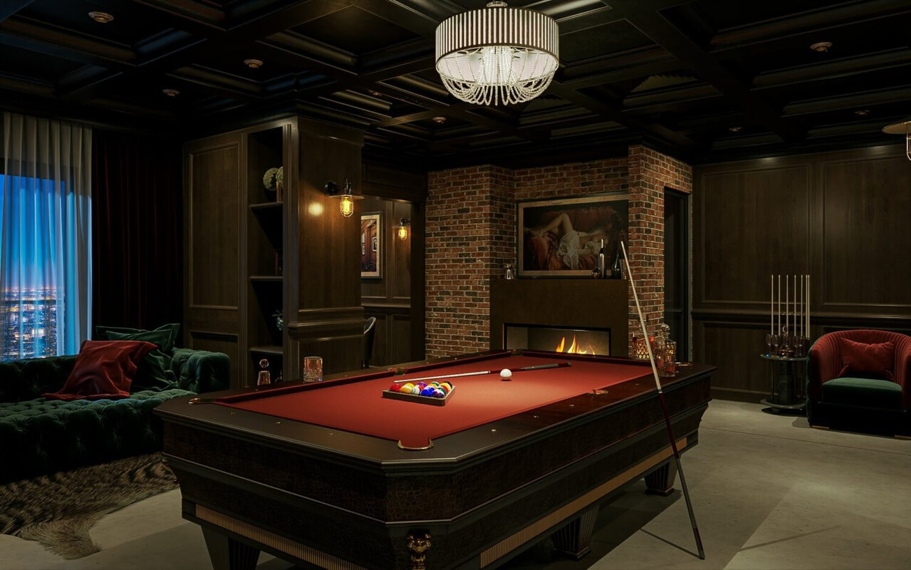  Entertainment Room Interior by Dat Le