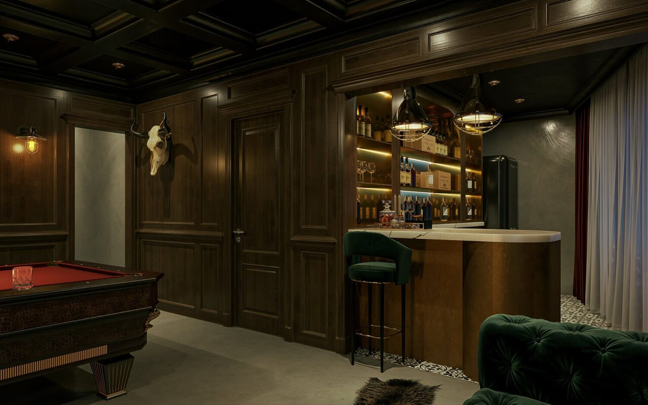  Entertainment Room Interior by Dat Le